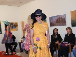 Fashion Show in der Contemplor Galerie Wien am 14. 03. 2024